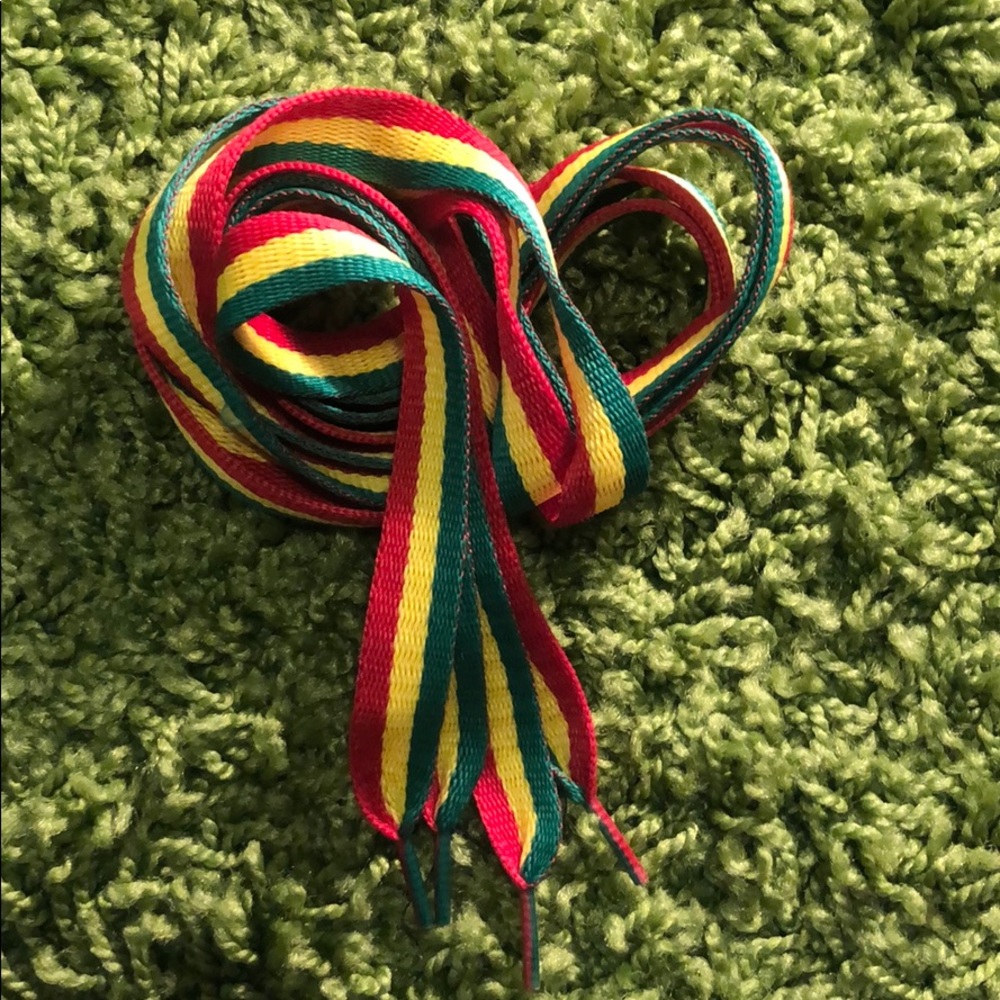 Rasta Shoe Laces